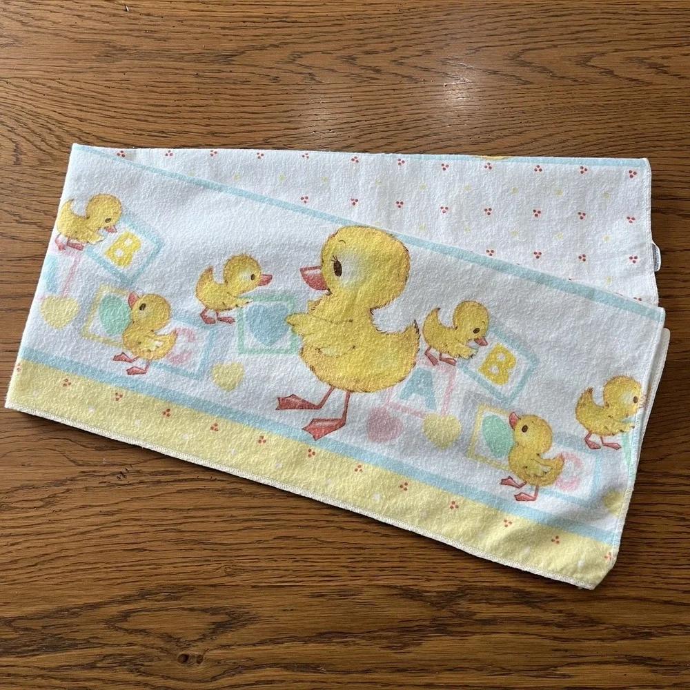Vintage Baby Receiving Blanket